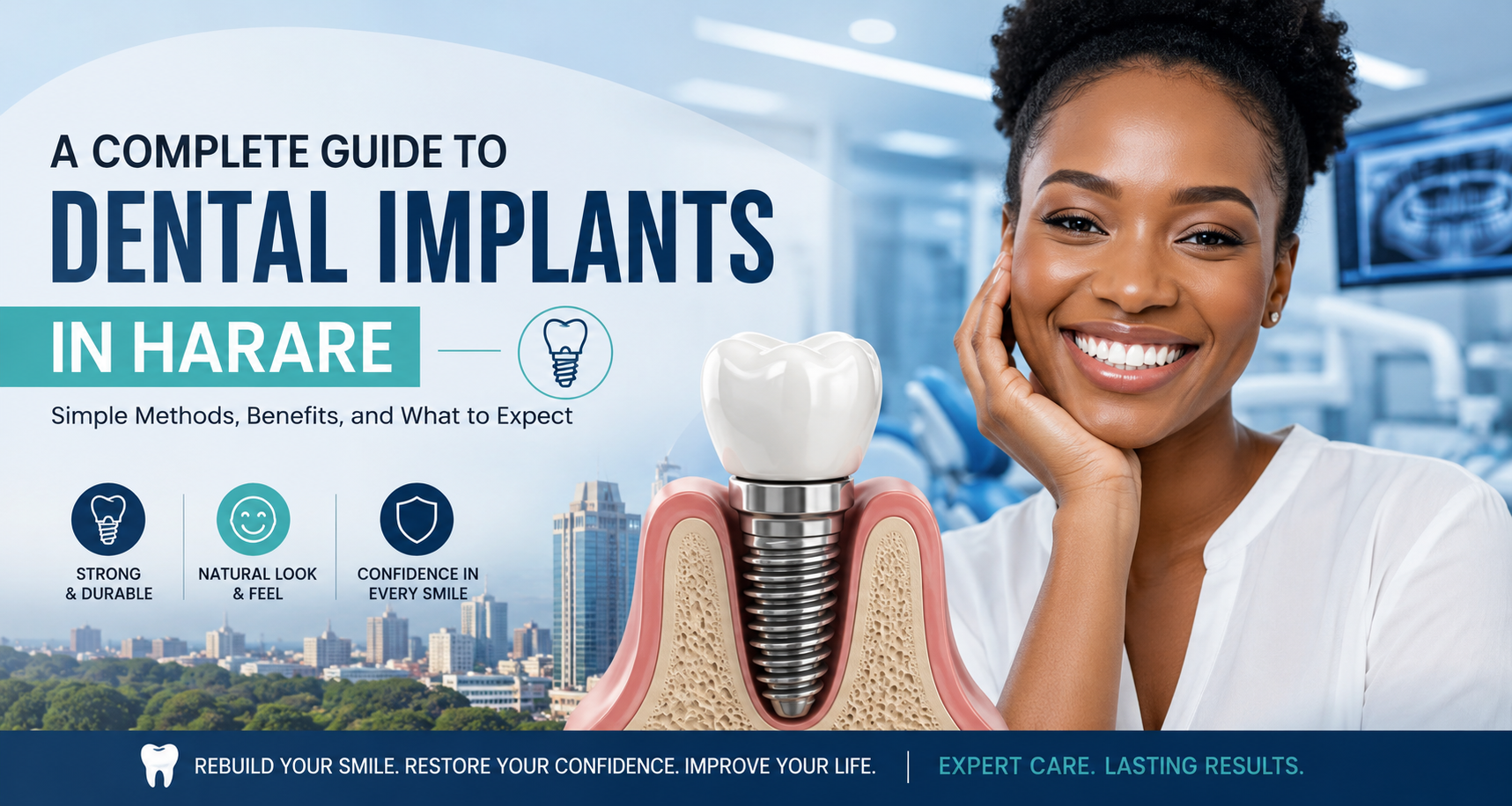 A Complete Guide to Dental Implants in Harare: Simple Methods, Benefits, and What to Expect